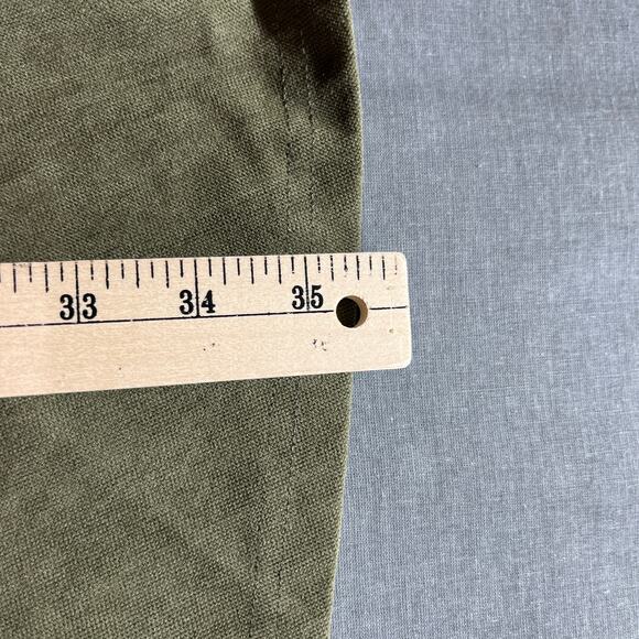 Cider Corset Mini Dress Womens 1XL Green Woven Square Neck Long Sleeve Boho NEW‎ - Picture 9 of 10